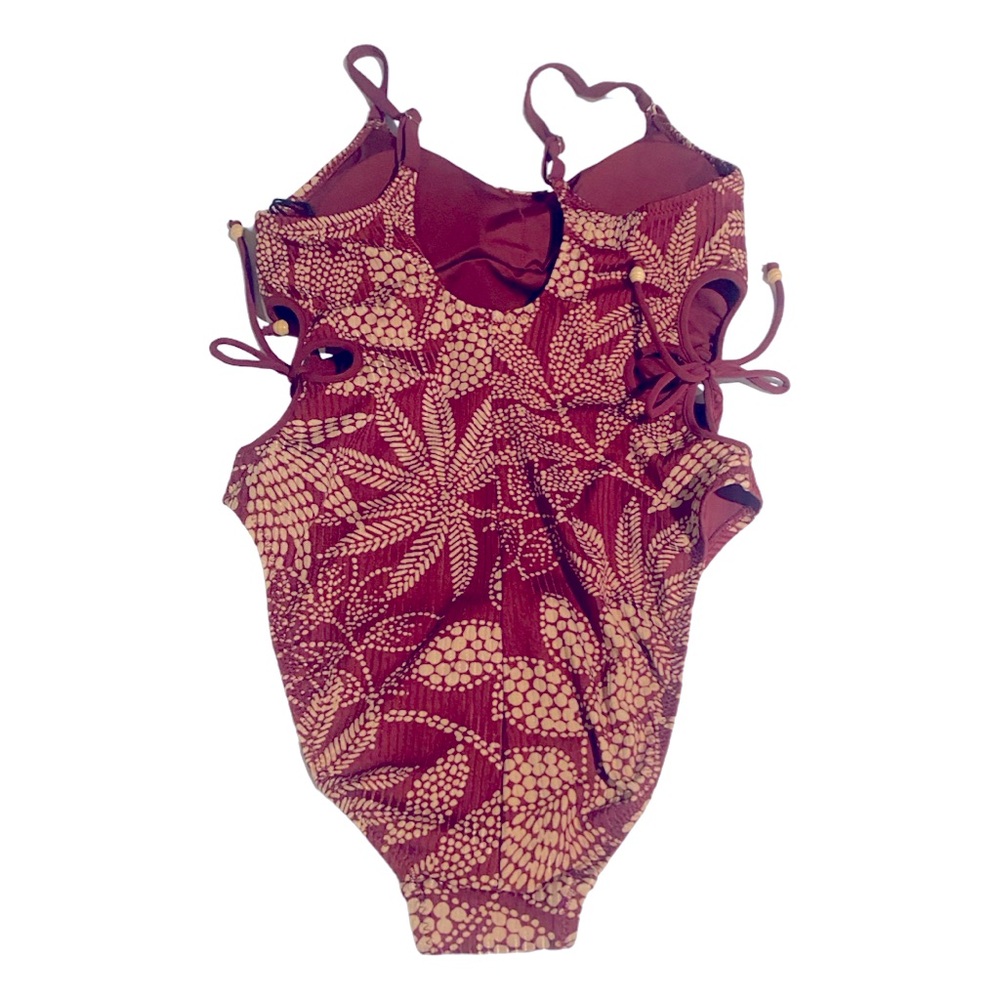 Robin Piccone printed one piece. NWT - Picture 3 of 9